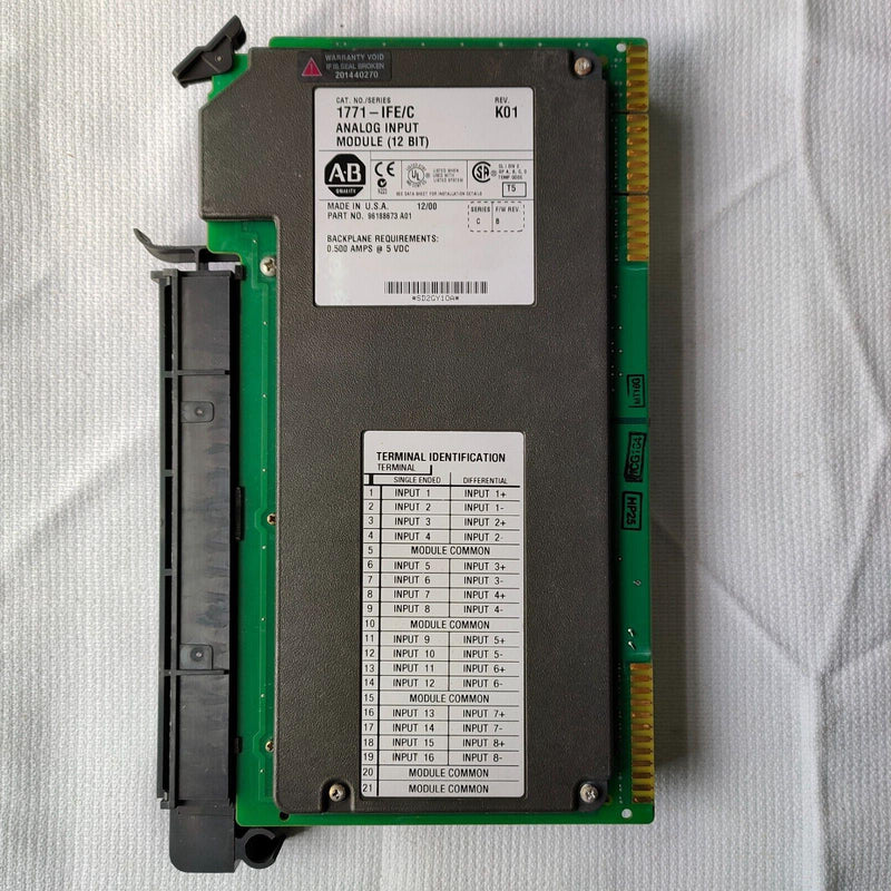 1PC FOR AB 1771-IFE/C used 1771IFE/C in stock B-10-3-009