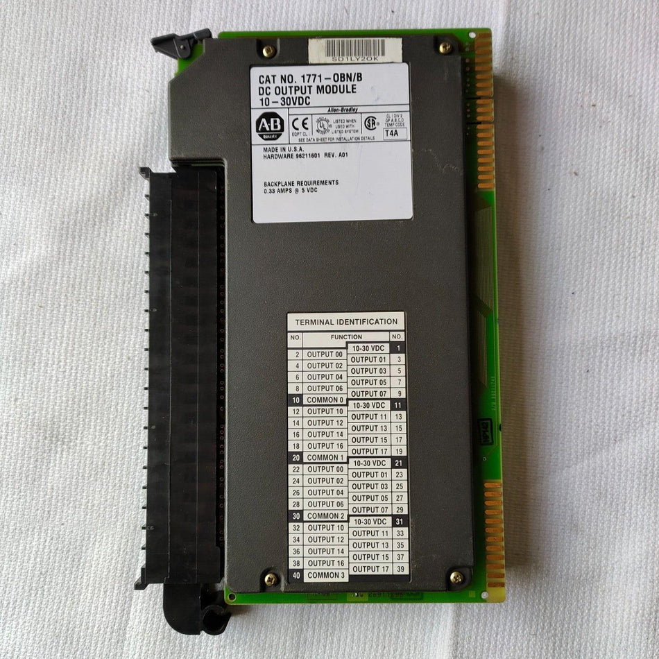 1PC FOR AB 1771-OBN/B 二手 1771OBN/B 有现货 B-11-3-001