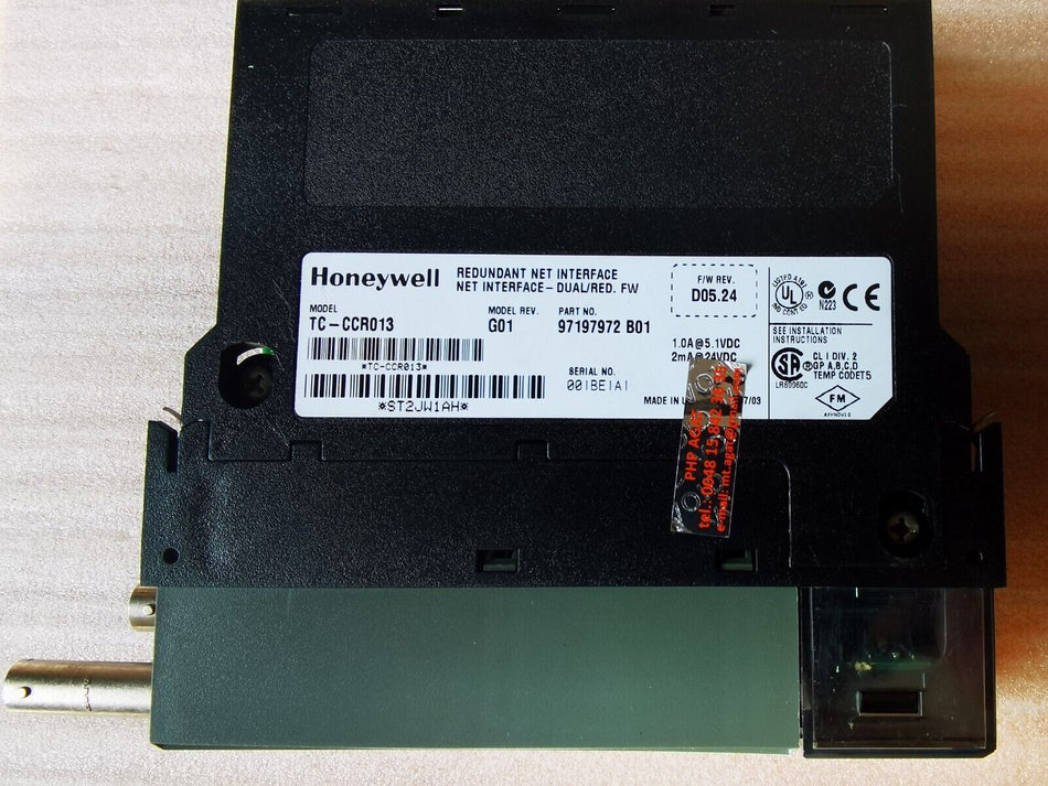 1PC PARA HONEYWELL TC-CCR013 usado TCCCR013 em stock A-1-4-003