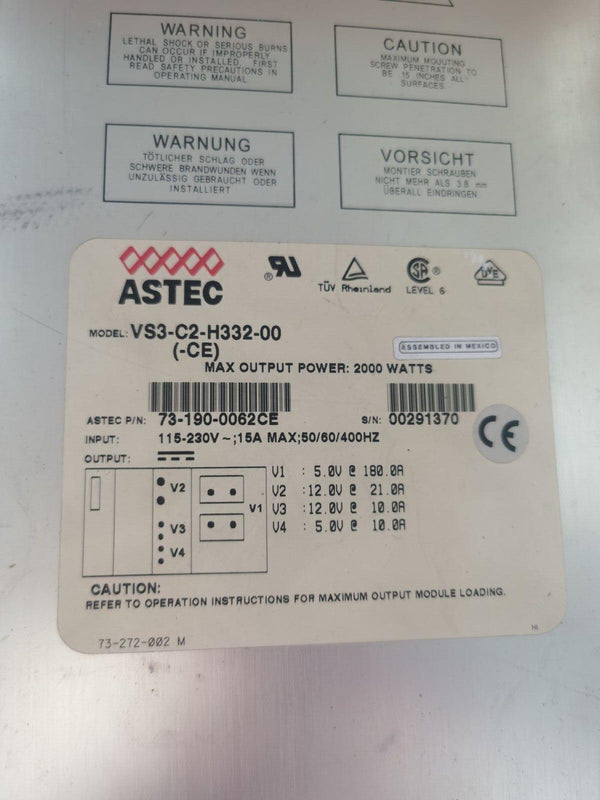 1PC FOR ASTEC VS3-C2-H332-00 used VS3C2H33200 in stock C-19-2-003