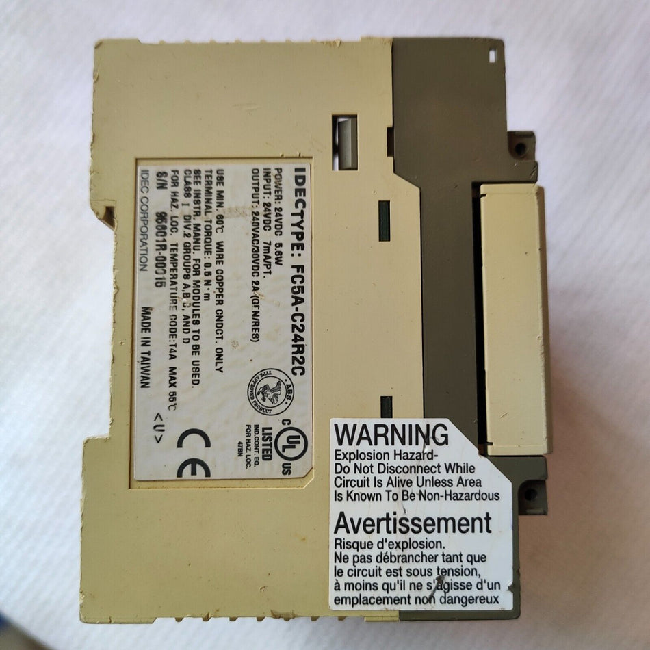1PC PARA IDEC FC5A-C24R2C usado FC5AC24R2C em stock C-17-3-009