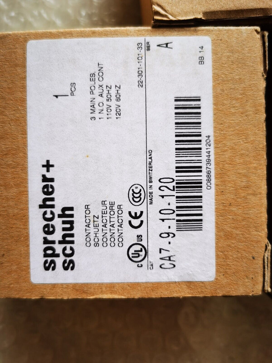 1PC PARA Sprecher Schuh CA7-9-10/A novo CA7910/A em stock A-6-3-006