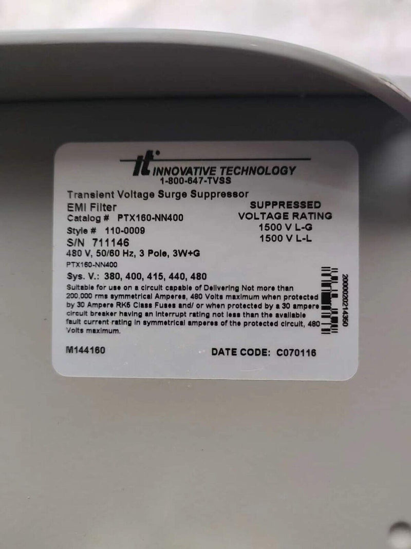 1PC FOR EATON CORPORATION PTX160-NN400 USED PTX160NN400 in stock A-6-3-002