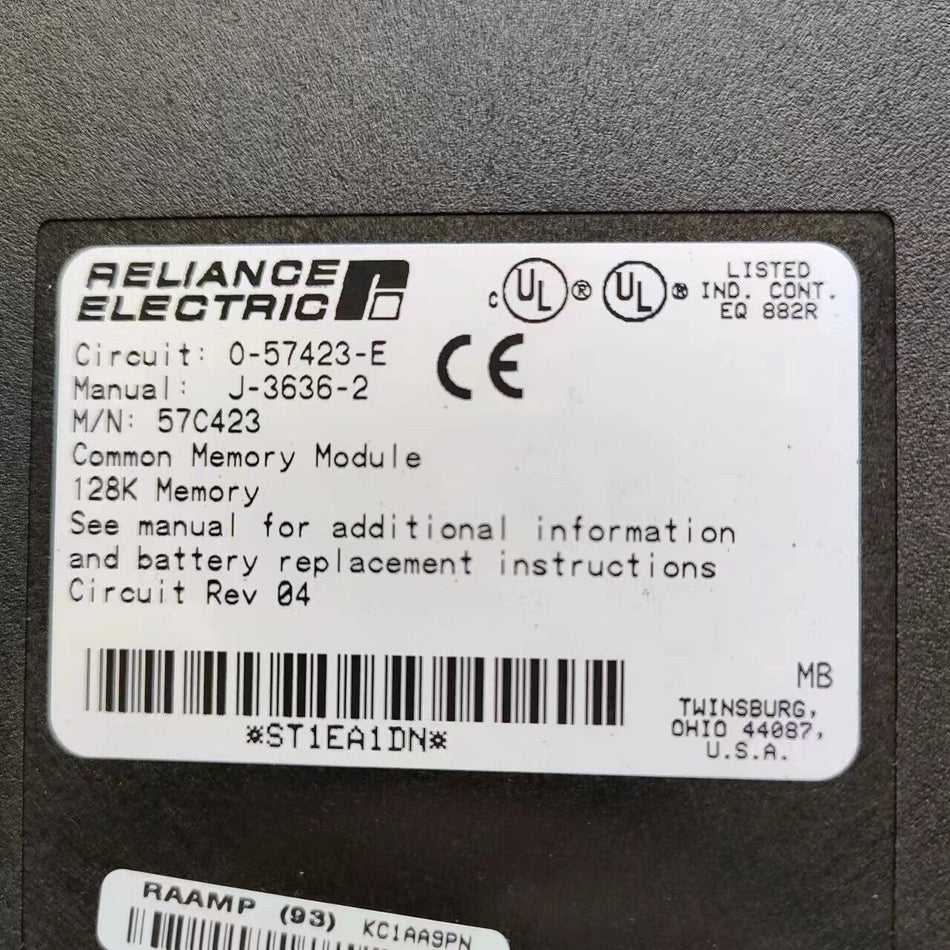 1 PC PARA Reliance 57435-K USADO 57435K em stock A-7-1-002