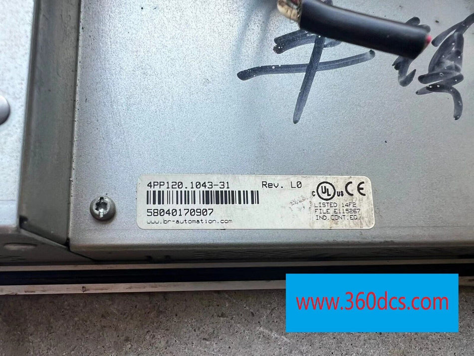 1 PC PARA B&R 4PP120.1043-31 USADO 4PP120.104331