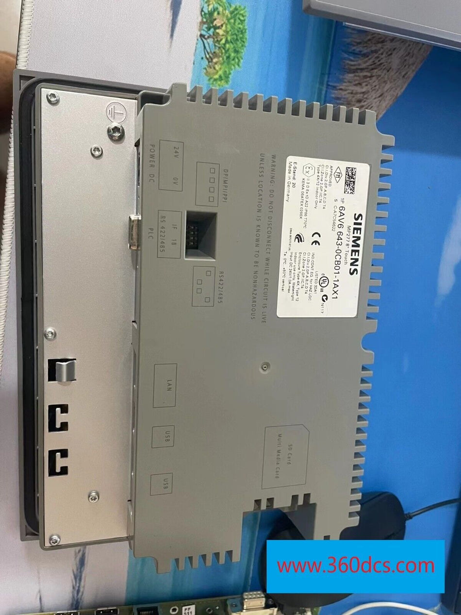 1PC 适用于西门子 6AV6643-0CB01-1AX1 二手 6AV66430CB011AX1 