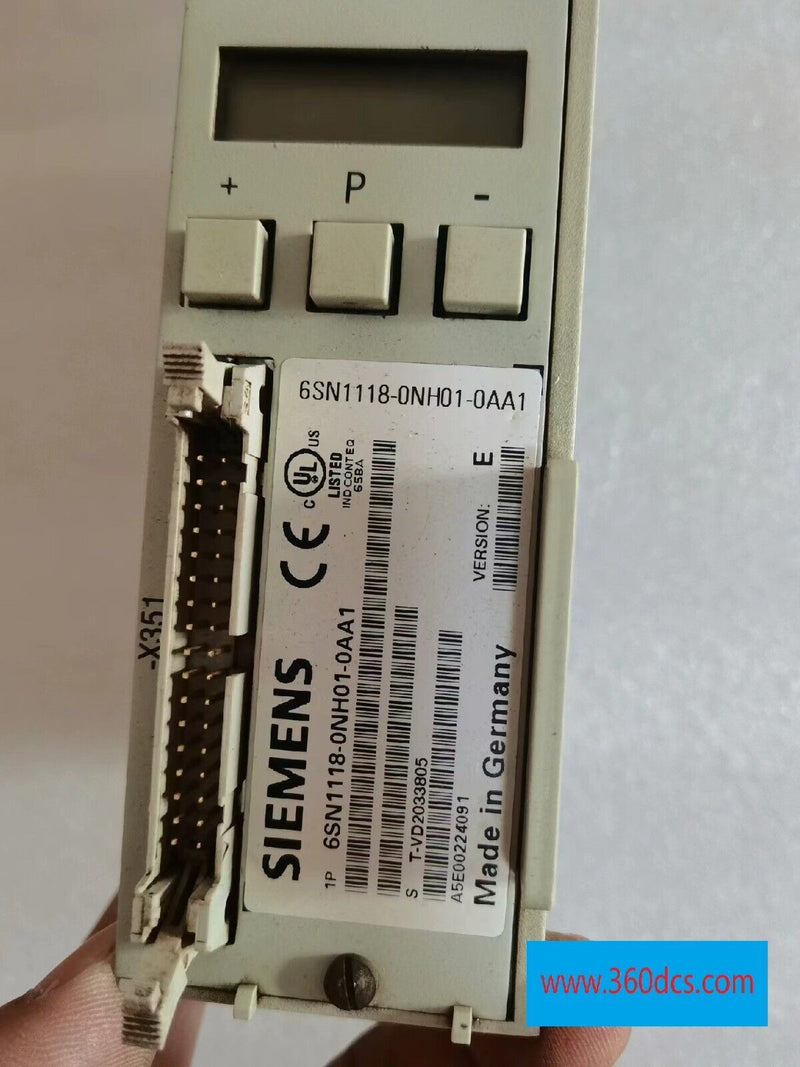 1PC for SIEMENS 6SN1118-0NH01-0AA1 used 6SN11180NH010AA1