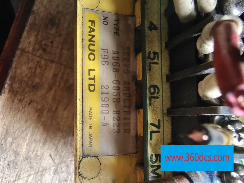 1PC for FANUC A06B-6058-H223 used A06B6058H223