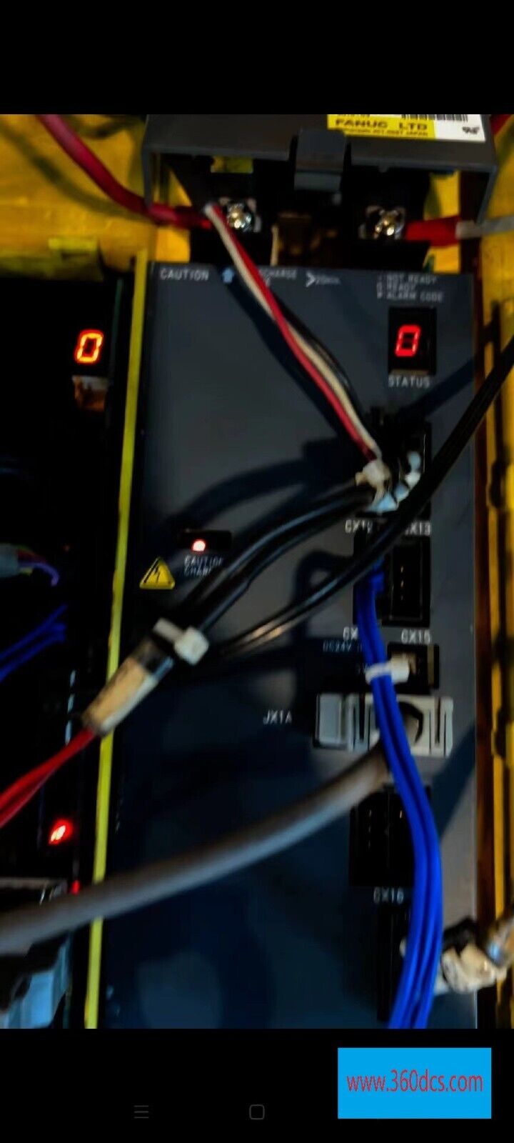 1 peça para FANUC A06B-6077-H002 usado A06B6077H002