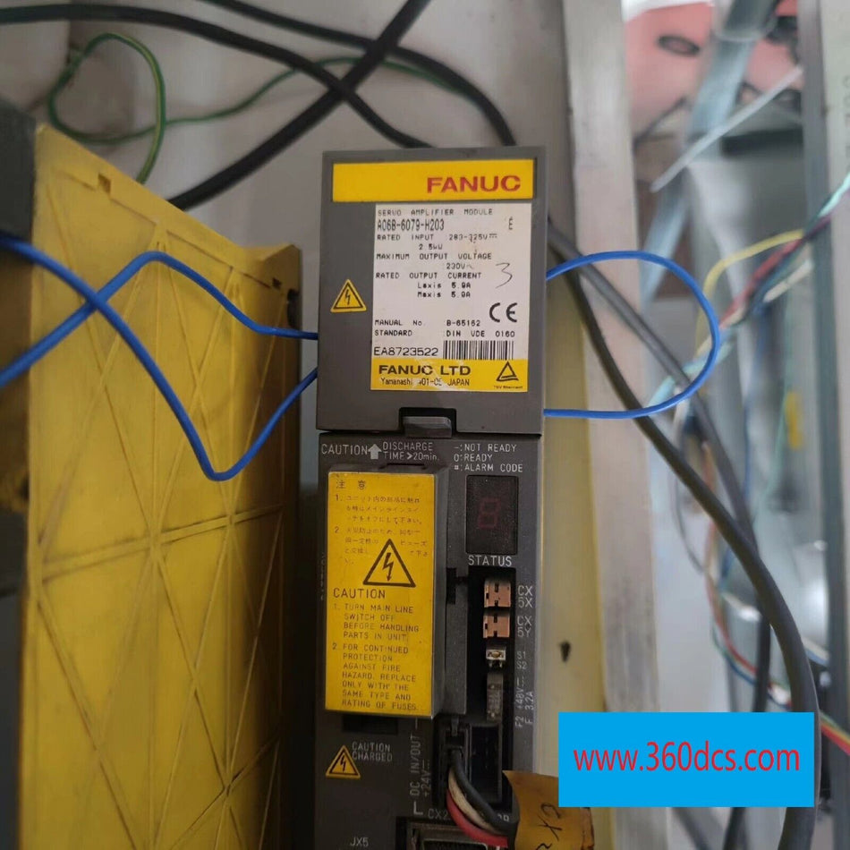 1PC para FANUC A06B-6079-H203 usado A06B6079H203 