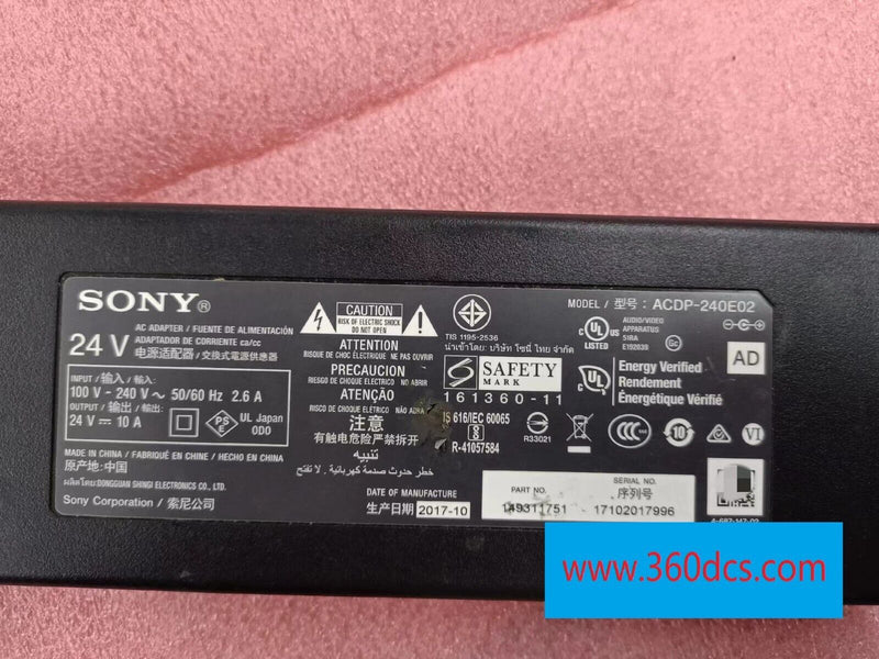 1PC for SONY ACDP-240E02  used ACDP240E02