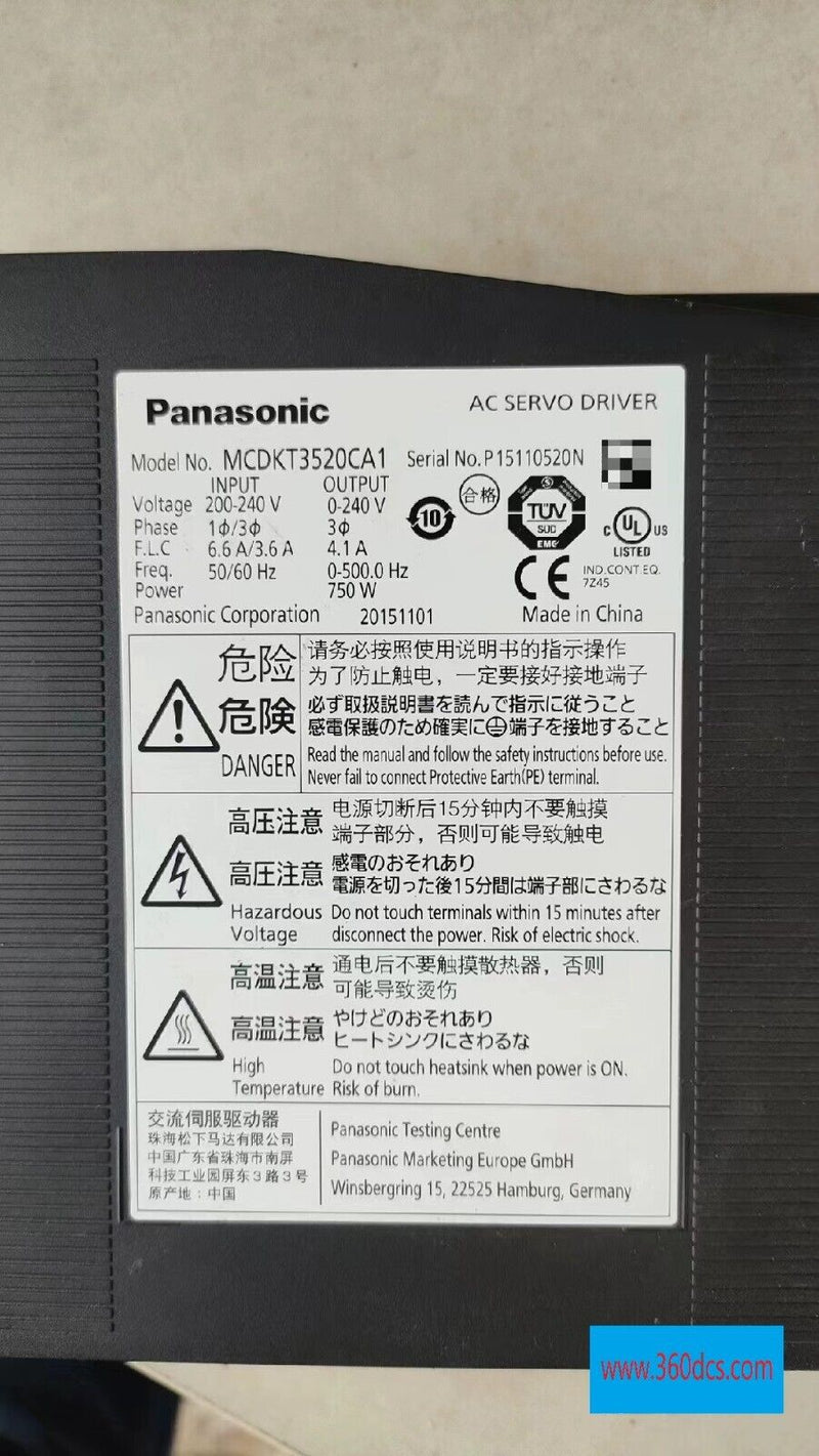 1PC for  PANASONIC MCDKT3520CA1 used