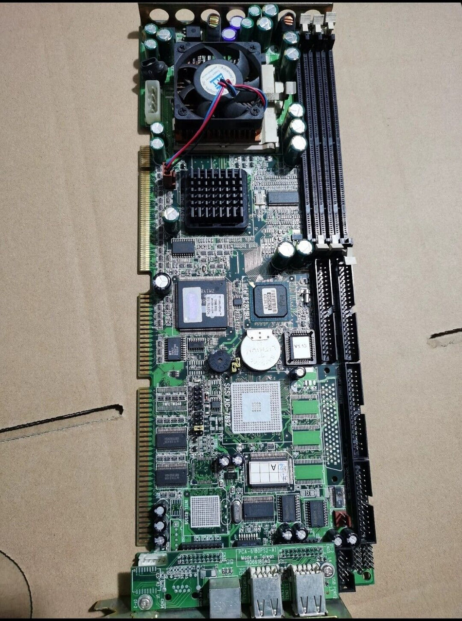 1 peça para Advantech PCA-6180E REV.B1 USADO PCA6180E REV.B1 