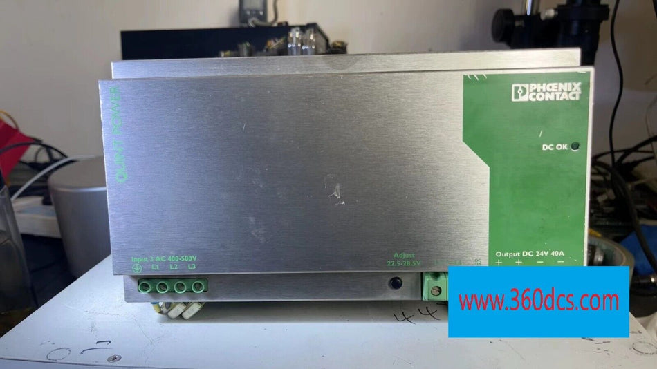 1 peça para PHOENIX QUINT-PS-3x400-500AC/24DC/40 usado QUINTPS3x400500AC 