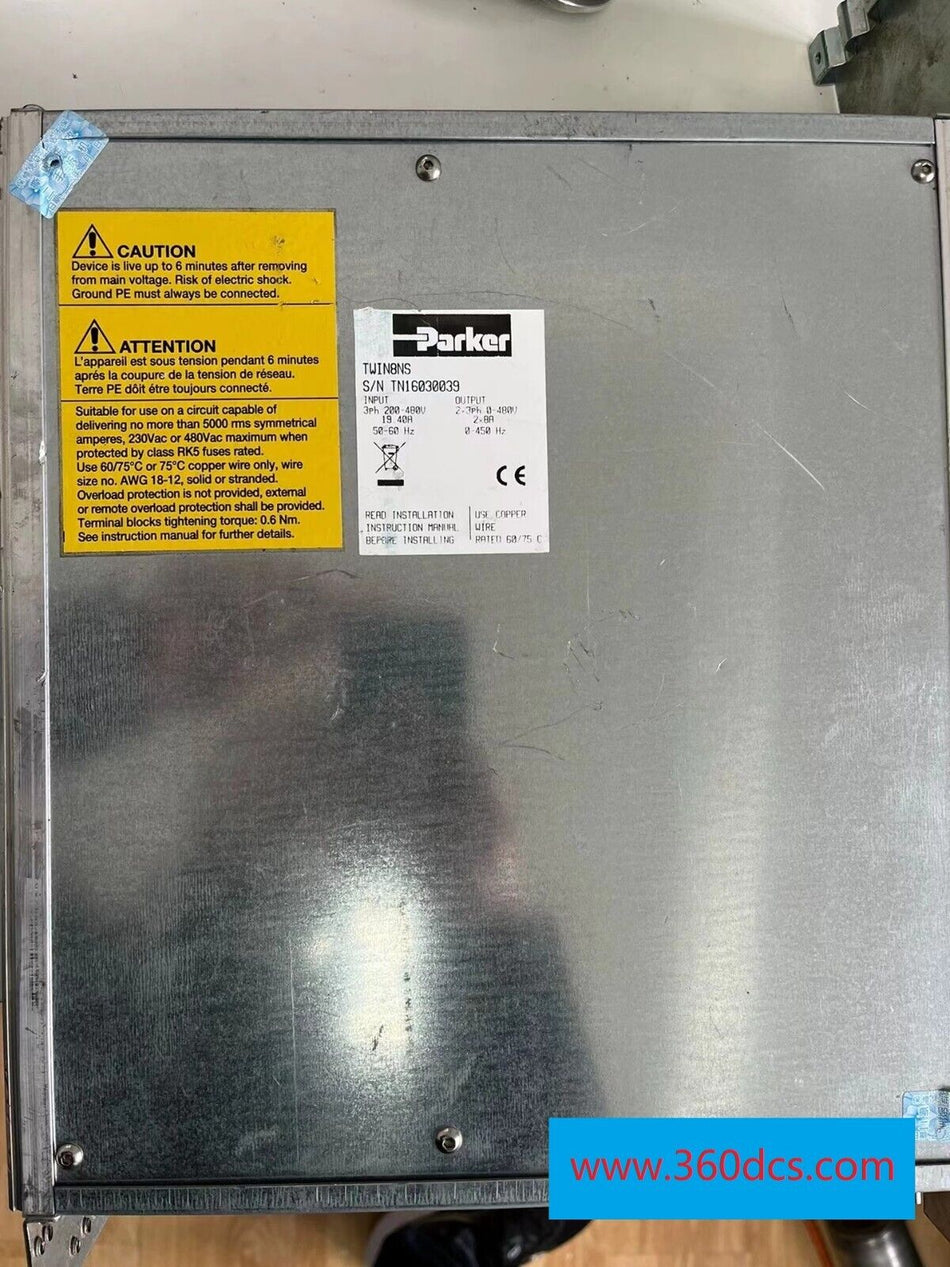 1 peça para Parker TWIN8NS usado 