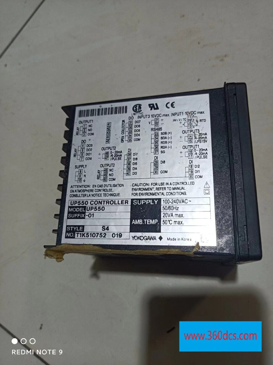 1 peça para YOKOGAWA UP550-01 usado UP55001 