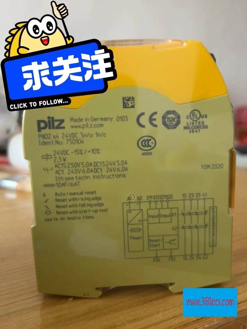 1 peça para pilz 750104 Novo