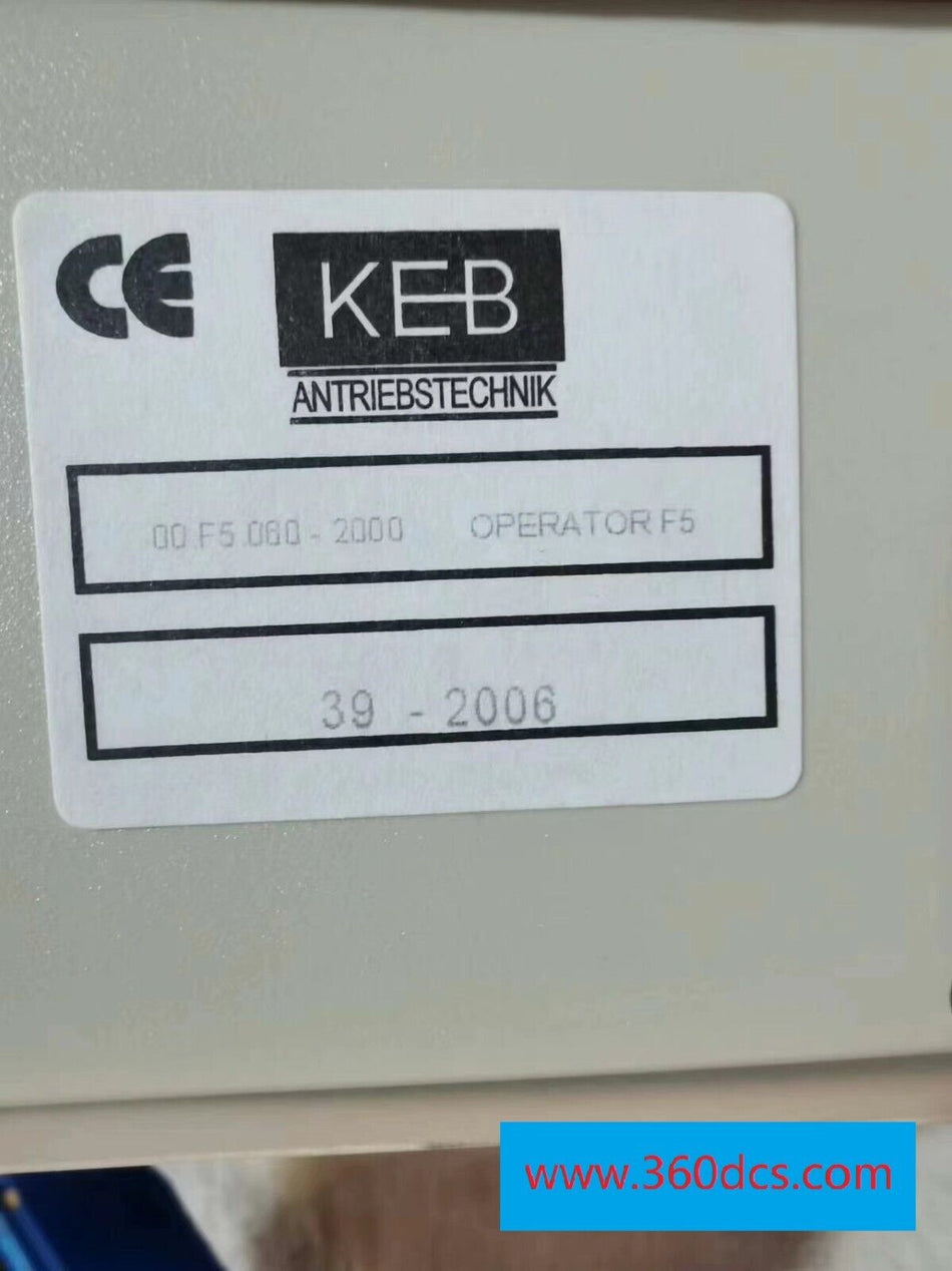 1 件适用于 KEB 00F5060-2000 全新 00F50602000 
