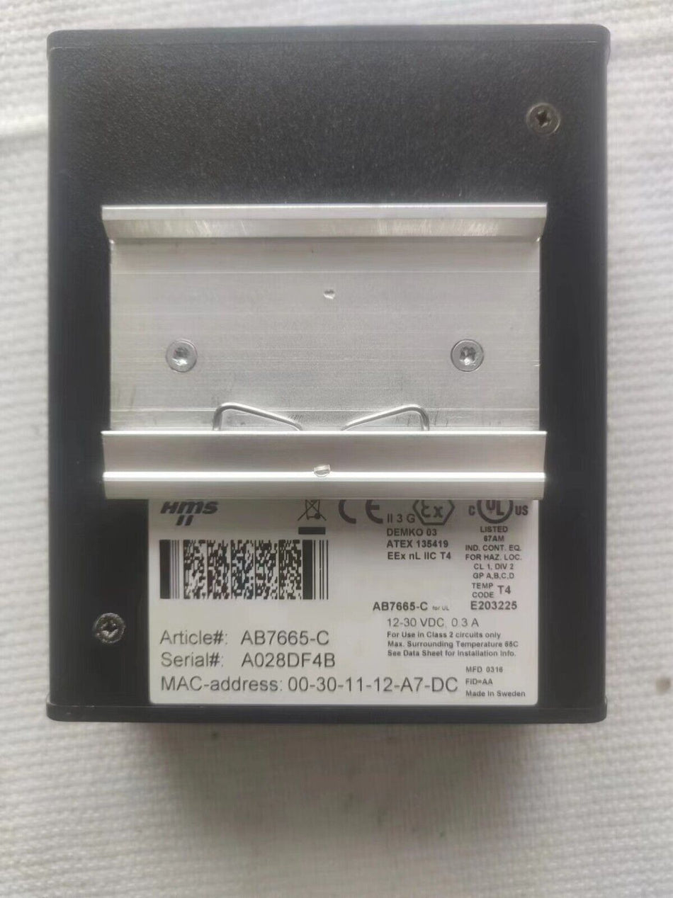 1PC para HMS AB7665-C usado AB7665C em stock C-20-2-001 