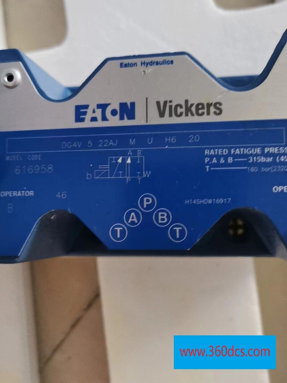 1 peça para EATON DG4V-5-22AJ-MU-H6-20 Novo DG4V522AJMUH620 