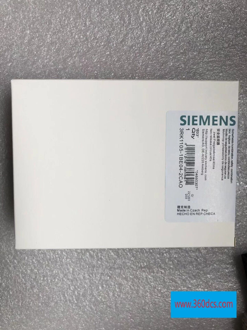 1 peça para SIEMENS 3RK1105-1BE04-2CA0 Novo 3RK11051BE042CA0