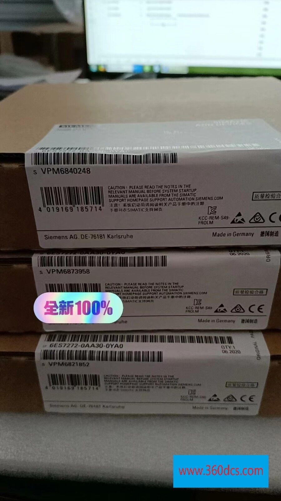 1 peça para SIEMENS 272-0AA30-0YA0 Novo 2720AA300YA0