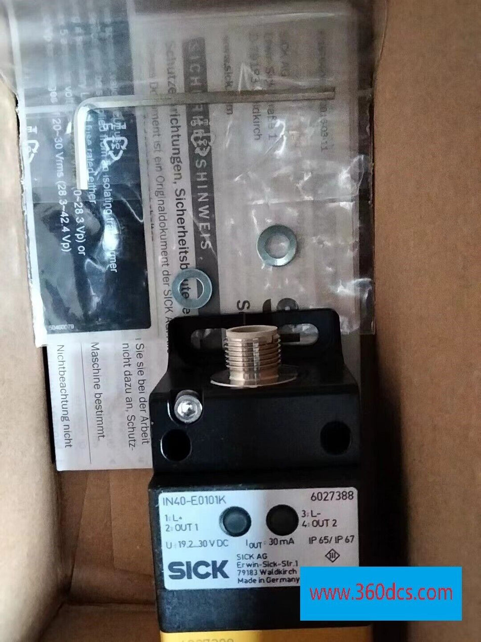 1 peça para SICK IN40-E0101K Novo IN40E0101K
