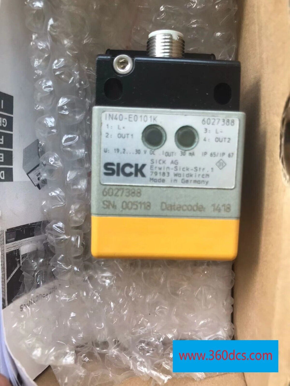 1 peça para SICK IN40-E0101K Novo IN40E0101K