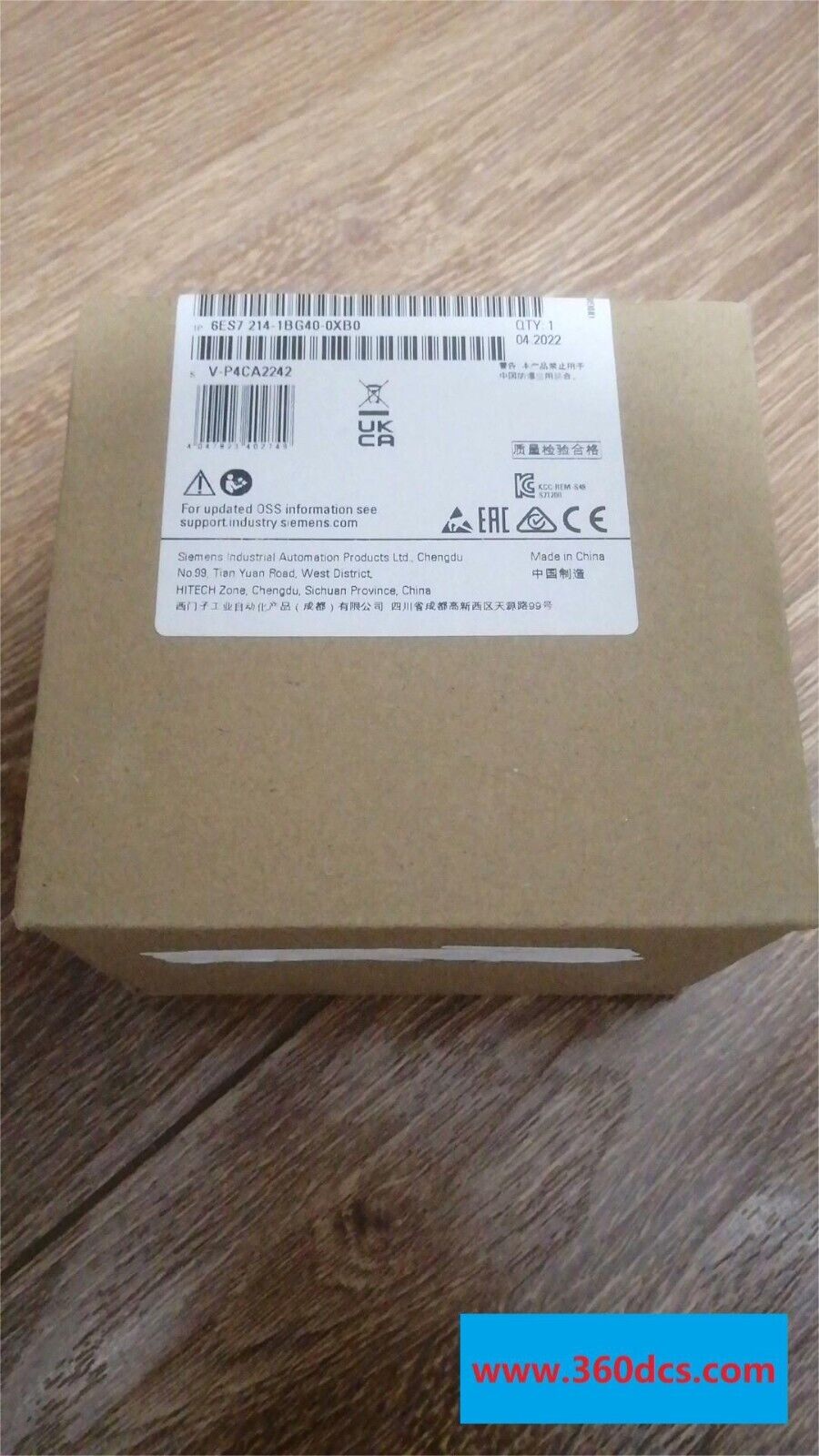 1PC 适用于西门子 6ES7214-1BG40-0XB0 全新 6ES72141BG400XB0