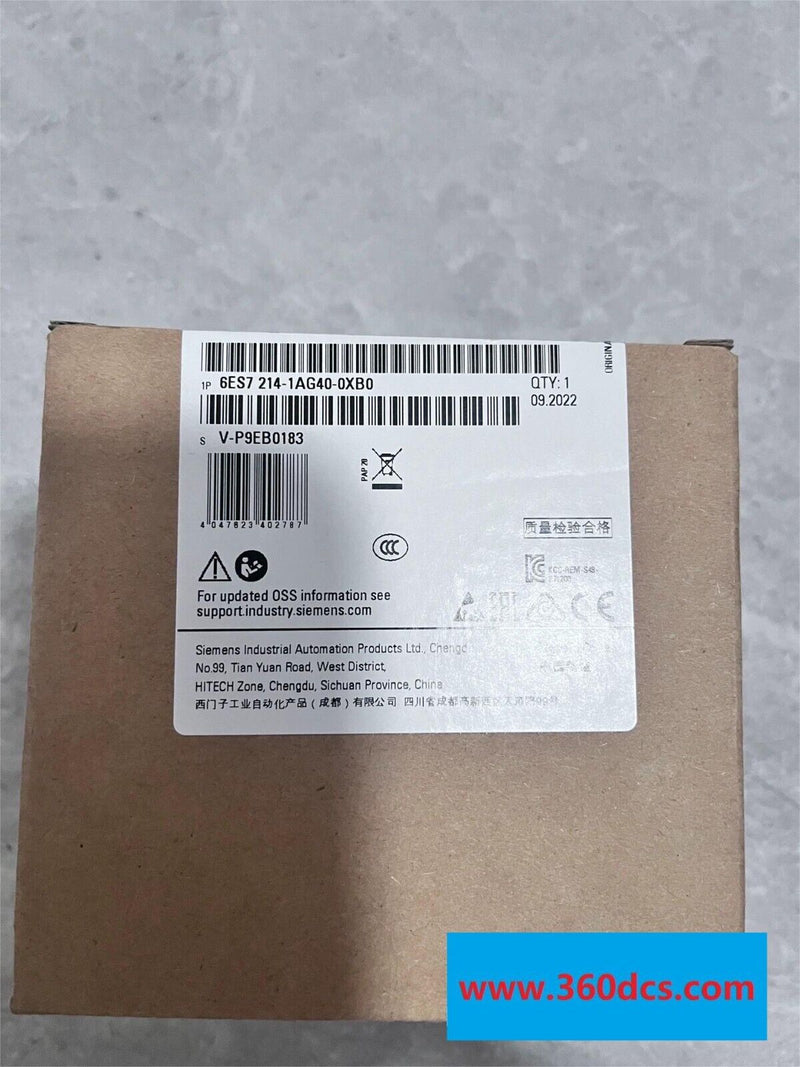 1PC For Siemens 6ES7214-1AG40-0XB0 new 6ES72141AG400XB0