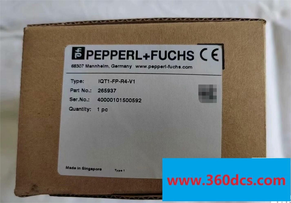 1PC PARA Pepperl+Fuchs IQT1-FP-R4-V1 265937 novo IQT1FPR4V1 265937 