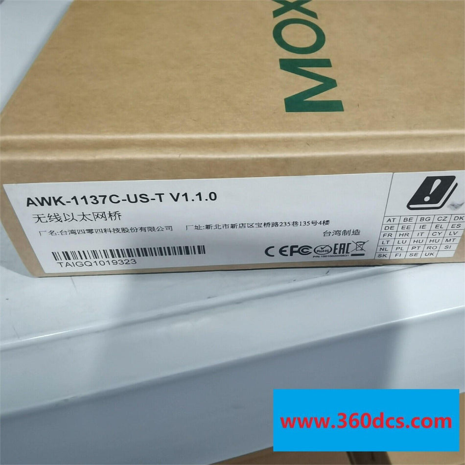 1 peça para MOXA AWK-1137C-US Novo AWK1137CUS