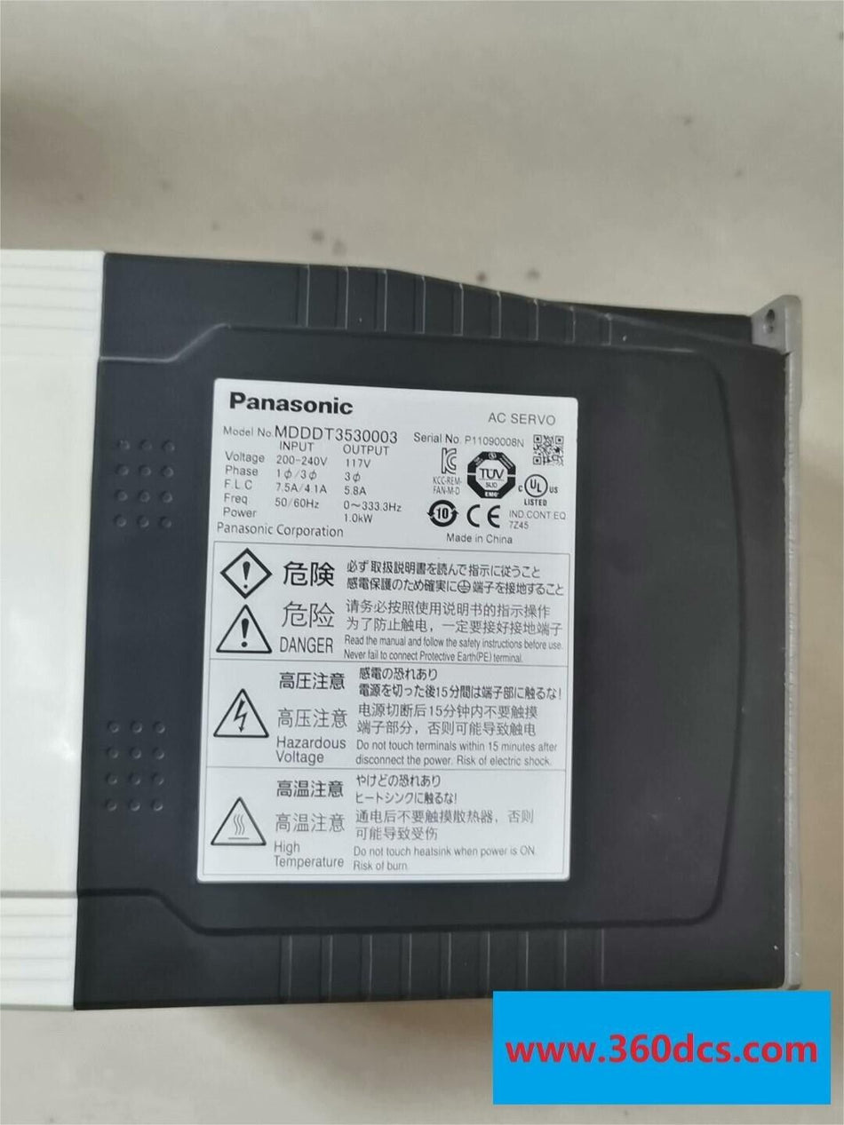 1 peça para Panasonic MDDDT3530003 usado