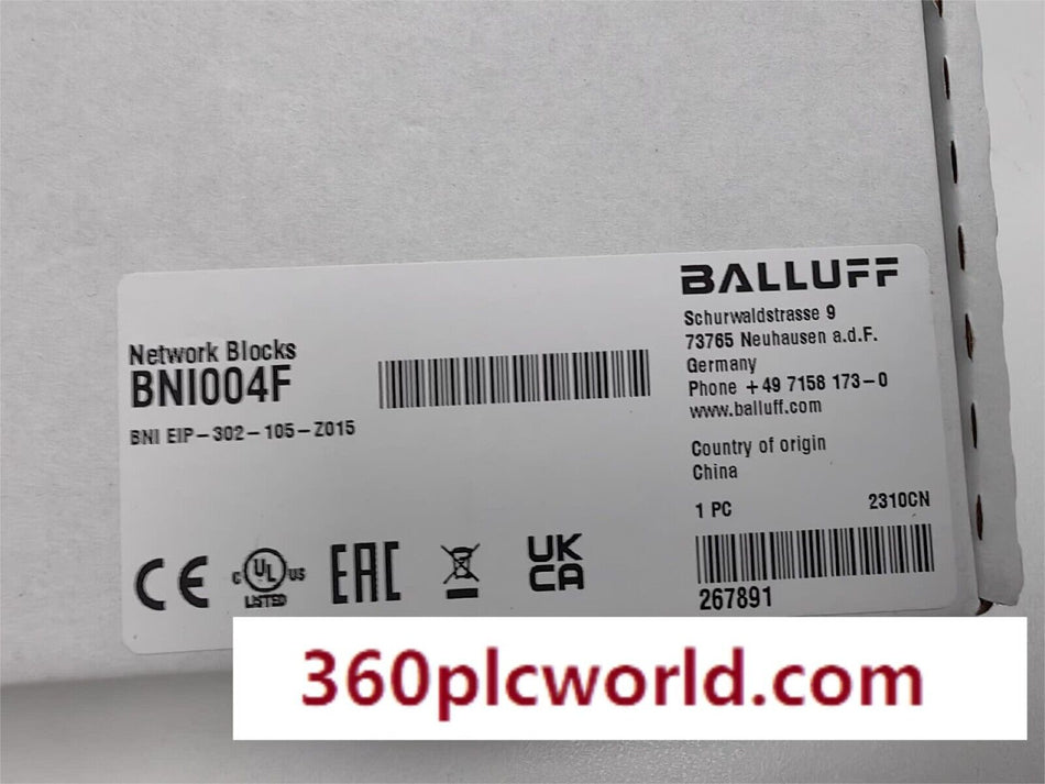 1 件适用于 BALLUFF BNI004F 全新