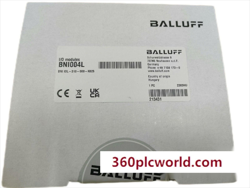 1 件适用于 BALLUFF BNI004L 全新