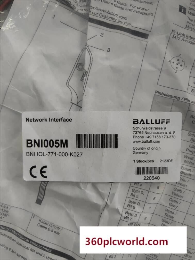 1 件适用于 BALLUFF BNI005M 新款 mx4 