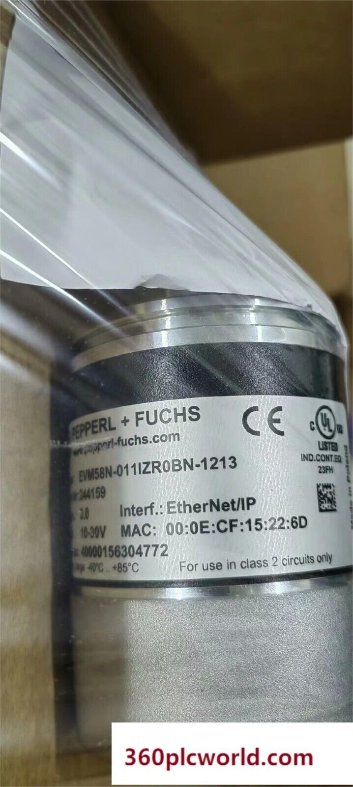 1PC FOR pepperl+fuchs EVM58N-011IZR0BN-1213 NEW MX4