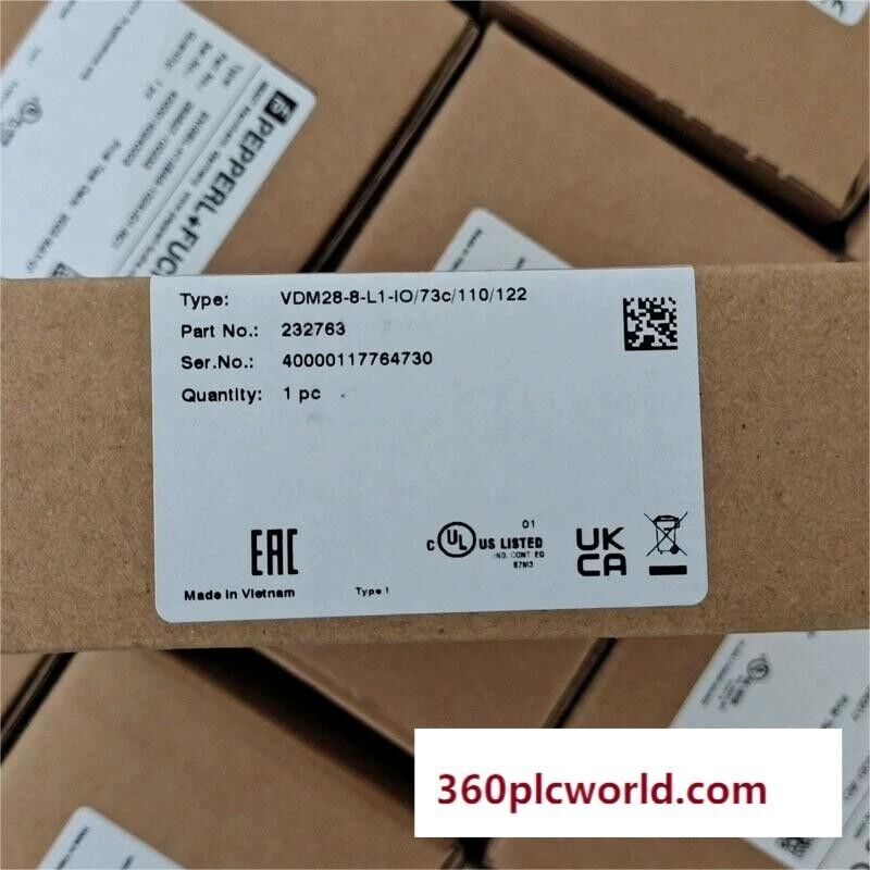 1PC FOR pepperl+fuchs VDM28-8-L1-IO/73c/110/122 NEW