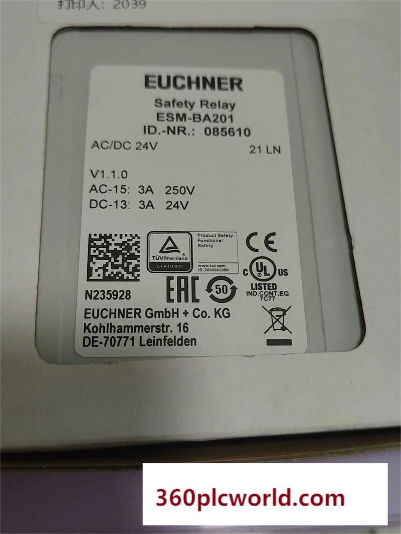 1PC FOR Euchner ESM-BA201 new