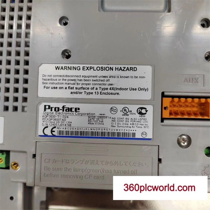 1PC FOR PROFACE AGP3600-T1-D24 USED AGP3600T1D24