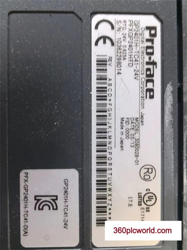 1PC FOR PROFACE GP2401H-TC41-24V USED GP2401HTC4124V
