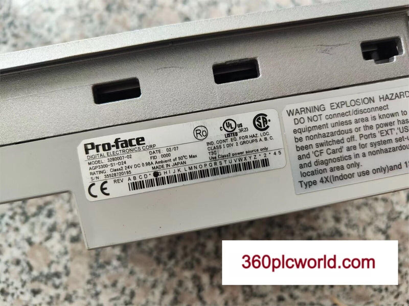 1PC FOR PROFACE AGP3300-S1-D24 USED AGP3300S1D24