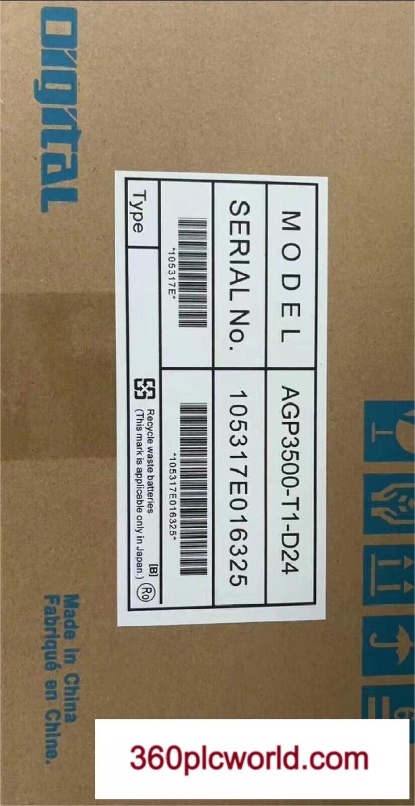 1 PC PARA PROFACE AGP3500-T1-D24 NOVO AGP3500T1D24