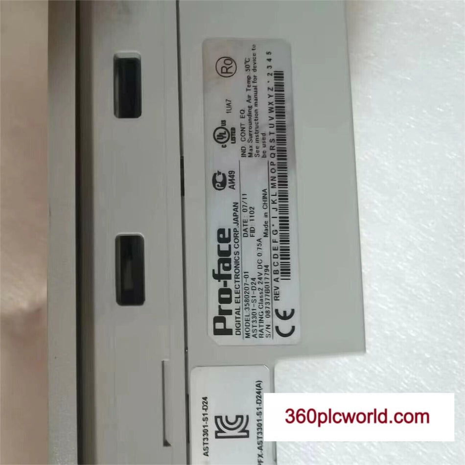 1 PC PARA PROFACE AST3301-S1-D24 USADO AST3301S1D24