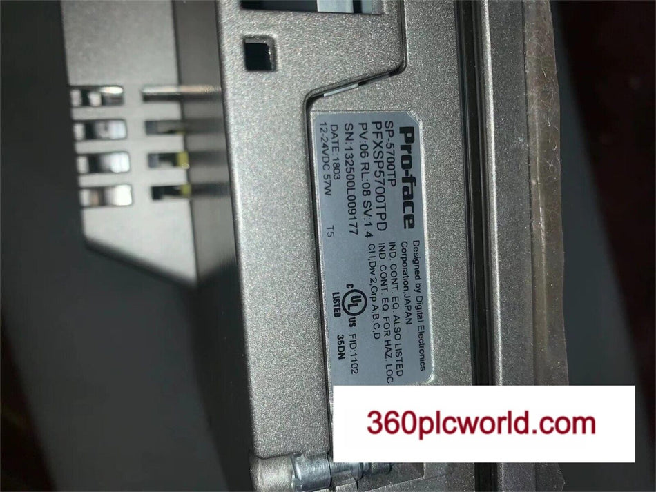 1PC FOR PROFACE PFXSP5700TPD USED
