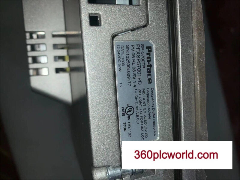 1PC FOR PROFACE PFXSP5700TPD USED