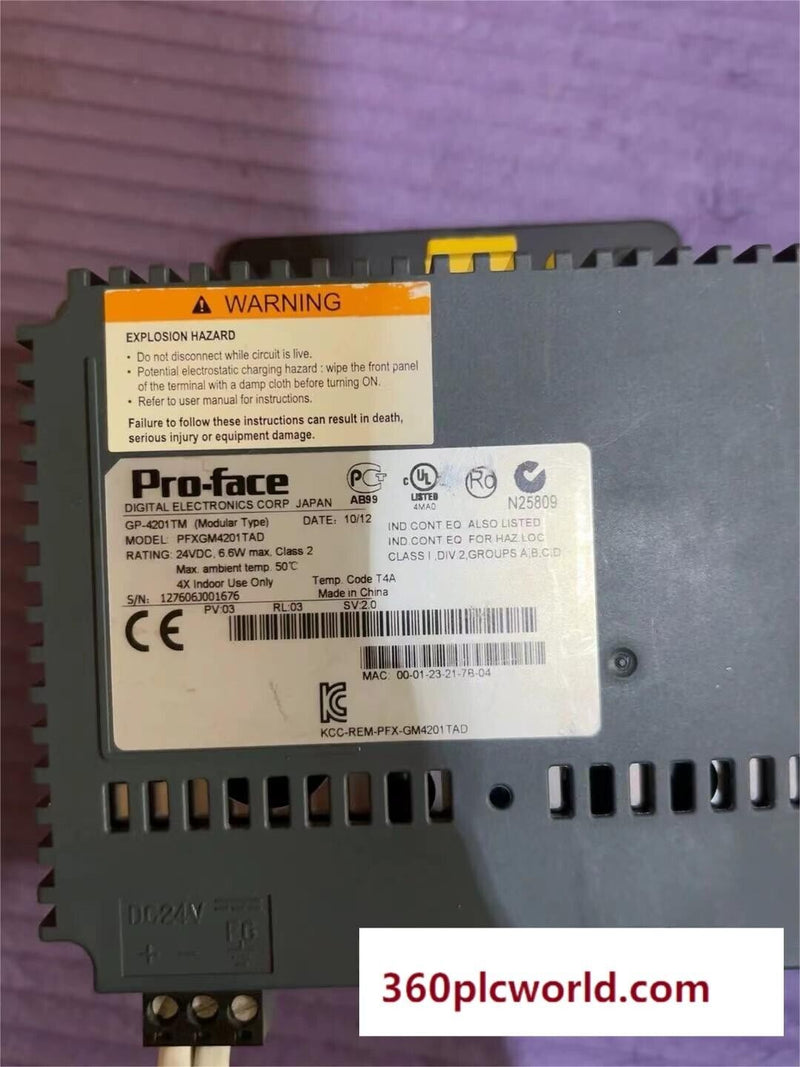 1PC FOR Proface PFXGM4201TAD USED