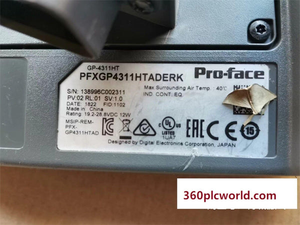 1PC FOR Proface PFXGP4311HTADERK USED