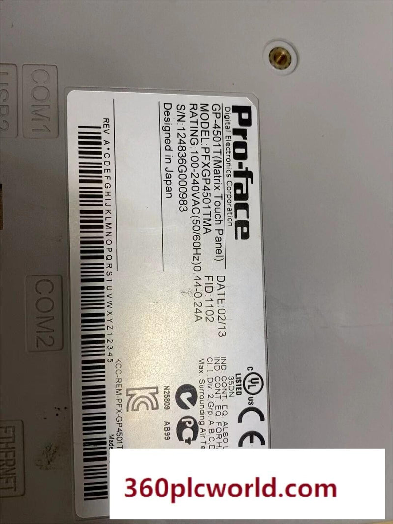 1PC FOR Proface PFXGP4501TMA USED