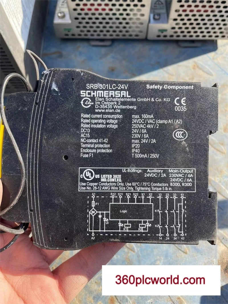 1PC FOR SCHMERSAL SRB301LC-24V USED SRB301LC24V